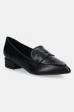 Answear Lab mocasini femei, culoarea negru, cu toc plat