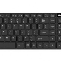 Kit tastatura + mouse wireless Rebel WS300 (Negru)
