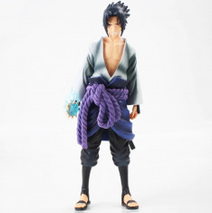 Figurina Sasuke Naruto Shippuden anime 28 cm foto