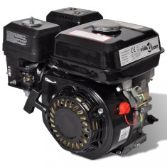Motor pe benzina, negru, 6,5 CP, 4,8 kW foto