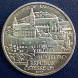 (S) MONEDA DIN ARGINT AUSTRIA - 10 EURO 2007 - ABATIA SAINT PAUL LAVANTTAL