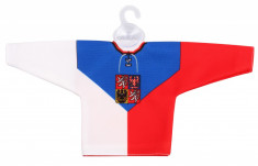 Sochi 2014 CZ tricou Replica Mini Ice Hockey steag foto