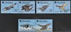 Gibraltar, fauna, pasari si avioane ( I ), 1999, perechi, MNH, Nestampilat