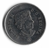 Canada 25 cents 2015