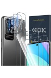 Cumpara ieftin Set de 3 protectoare din sticlă temperată compatibile cu Xiaomi Redmi 10
