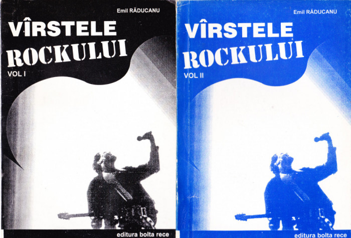 AS - LOT 2 CARTI EMIL RADUCANU - VIRSTELE ROCKULUI