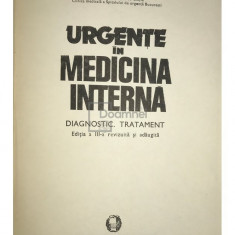 Gheorghe Mogos - Urgente in medicina interna (editia 1983)