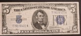 America 5 Dolari 1934 seria T79226422ASilver