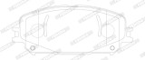 FERODO FDB5198 PREMIER ECO FRICTION set placute frana,frana disc