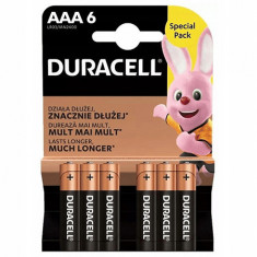 BATERIE ALCALINA DURACELL LR03 BLISTER 6 BUC