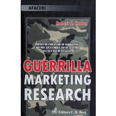 Guerrilla Marketing Research - Robert J. Kaden , H244
