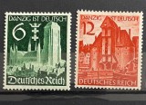 Deutsches Reich-1939-Serie Danzig ist Deutsch (Michel 716-717) MNH -Bn1