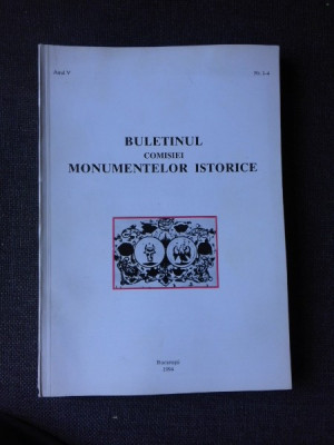 BULETINUL COMISIEI MONUMENTELOR ISTORICE NR.1-4/1994 foto