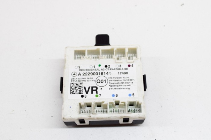 Modul de control ușă dreapta față MERCEDES-BENZ GLC C253 2018 OEM: A2229023213,A2229015603,A2229001614,A2-C745-2860-8-00 | 14548329