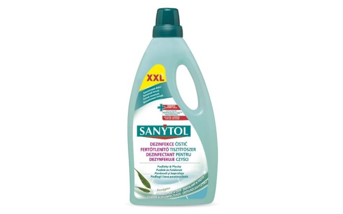 Detergent dezinfectant pardoseli si suprafete Sanytol Professional Eucalipt, 5l