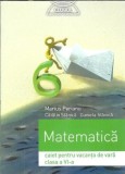 Matematica. Caiet pentru vacanta de vara clasa a VI-a - Daniela Stanica, Marius Perianu