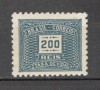 Brazilia.1938 Porto-Cifra inramata GB.99, Nestampilat