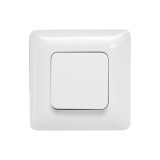 Intrerupator simplu incastrat alb 10A 250V pentru iluminat interior