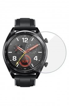 Folie pentru Huawei Watch GT, Set 2 Bucăți, Ultra-Rezistentă, Claritate Cristalină, Aplicare Ușoară foto