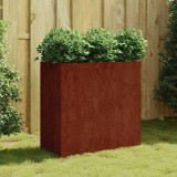 vidaXL Jardinieră, 80x40x80 cm, oțel corten 824525