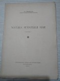 NATURA SFANTULUI HAR - partea I - N. Chitescu - Tipografia Cartilor Bisericesti, 1944, 59 p.