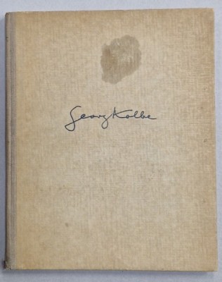 GEORG KOLBE , ZEICHNUNGEN (DESENE) , von WILHELM PINDER , 100 FOTOGRAFII , TEXT IN LIMBA GERMANA , 1942 foto