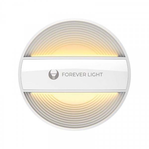 Lampa Led Veghe Forever FLC-20, Senzor, 3000K