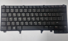 Tastatura laptop noua DELL LATITUDE E5420 E5430 E6320 E6330 E6420 Black English-French with point stick DP/N TP2TV foto