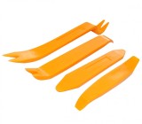 Set 4 Chei Demontare Plastice Auto AERZETIX Portocalii Elemente Habitaclu