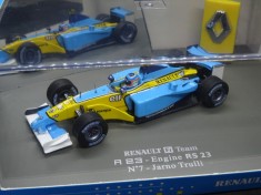 Macheta Formula 1 Renault R23 Jarno Trulli 1:43