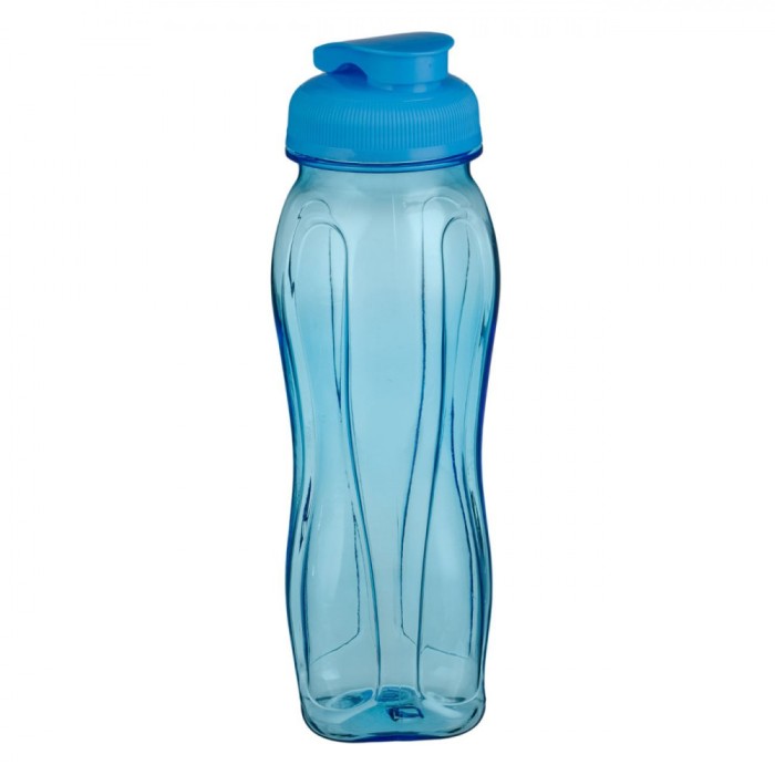 Sticlă Apă Sport, Live Up, Capacul Flipper, Culoare Turcoaz, Capacitate 0,75L