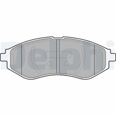 DELPHI LP1895 set placute frana,frana disc