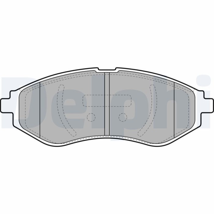 DELPHI LP1895 set placute frana,frana disc