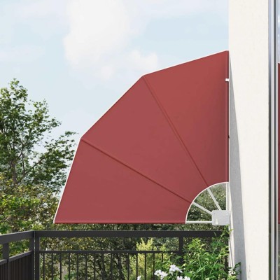 vidaXL Ecran de intimitate pentru balcon Terracota 115 x 115 cm 42000943 foto
