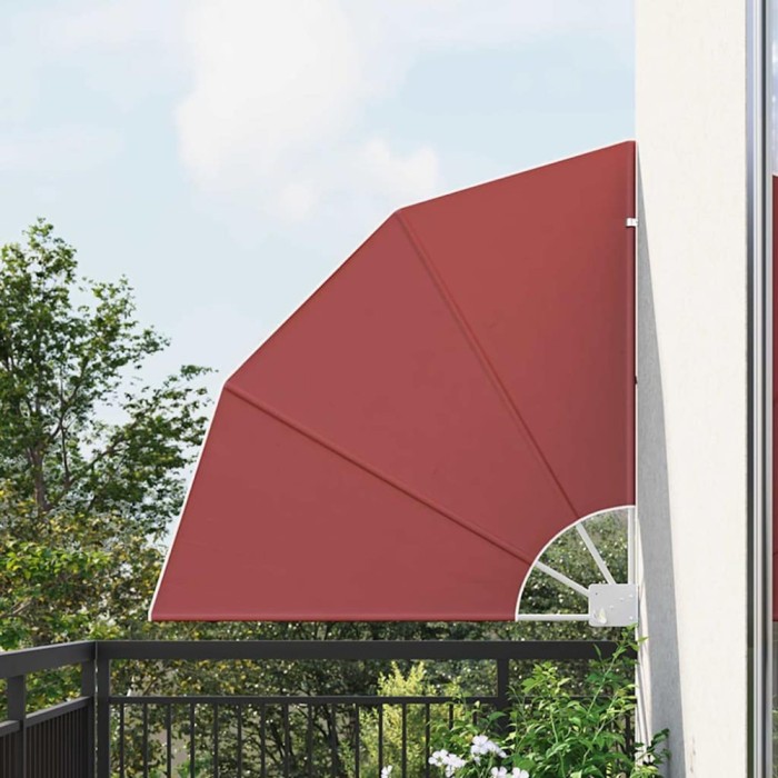 vidaXL Ecran de intimitate pentru balcon Terracota 115 x 115 cm 42000943
