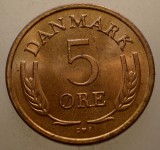 7.887 DANEMARCA 5 ORE 1970 XF/AUNC