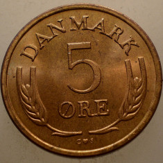 7.887 DANEMARCA 5 ORE 1970 XF/AUNC