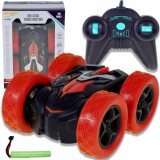 Mașinuță RC acrobatică 360&deg; cu LED și sunet, bidirecțională, acumulator 3,7V 500mAh