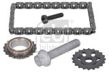 FEBI BILSTEIN 48384 Set lant, antrenare pompa ulei