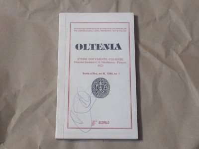 OLTENIA ~ Studii.Documente.Culegeri. Seria a III-a, an.III, 1999, nr.1 foto