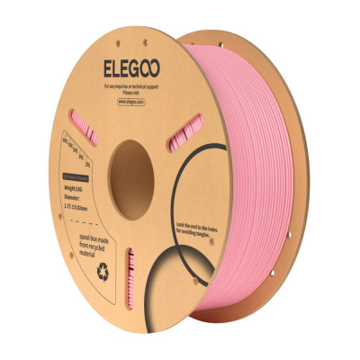 Rola filament, PLA, 1.75 mm, Roz, Elegoo foto