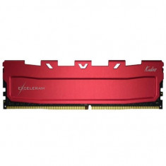 Memorie DIMM DDR4 Exceleram 16GB 3600Mhz (1x 16GB) Red Kudos cu radiator rosu foto
