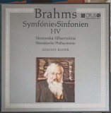 Disc vinil, LP. SYMFONIE I-IV-Brahms, Slovenska filharmania, Slowakische Philharmonie, Ludov&iacute;t Rajter-256558, OPUS