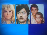 HOPCT LOT NR 1226 ALAIN DELON SI FAMILIA SA-ACTORI-3 CARTI POSTALE-NECIRCULATE