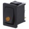 Comutator Basculant ON-OFF 16A 12V Negru cu LED