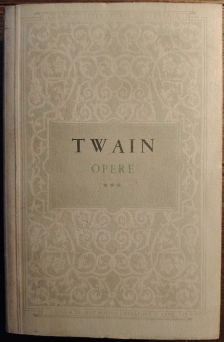 Mark Twain - Opere vol. III