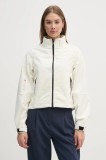 Superdry geaca femei, culoarea bej, de tranzitie, W5011745A-71D