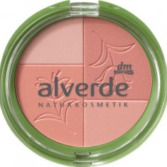 Alverde Naturkosmetik Blush pudră multi-color 10, 9 g