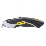 Cutter multifunctional cu lama trapezoidala tip carlig cu 4 lame de schimb, Topmaster, 370131