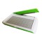 Ghilotina manuala a4, cutit otel, picioare cauciucate, 30 x 21 cm, alb verde
